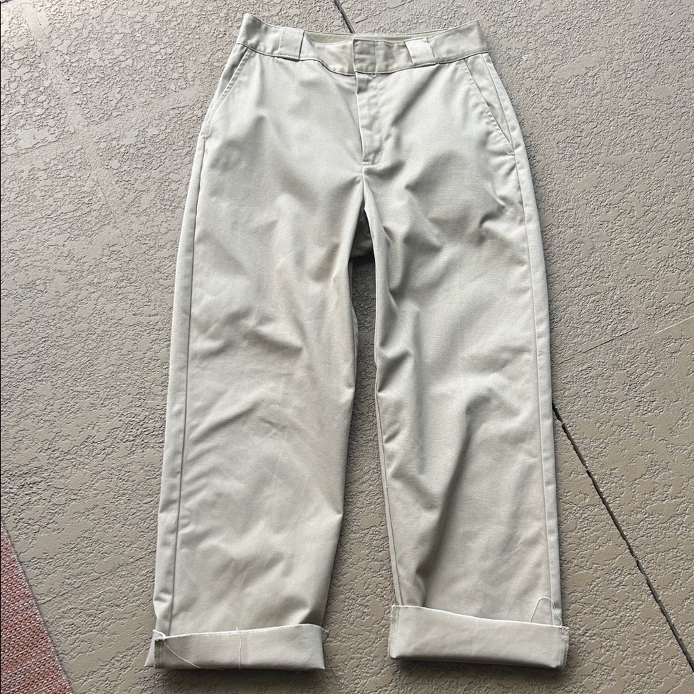 TNA Tan Cropped Pants